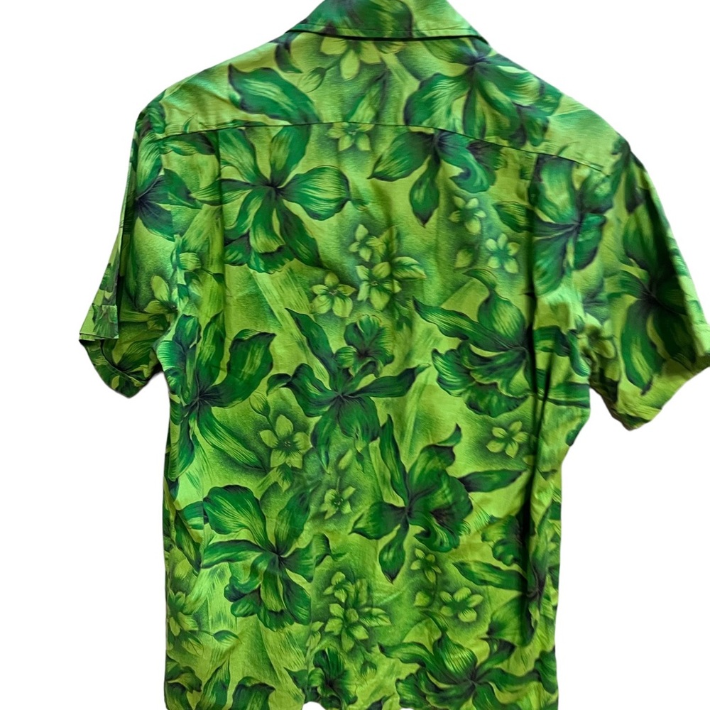 Vintage Dukes of Hawaii metallic 1960’s Hawaiian shirt - Picture 4 of 12